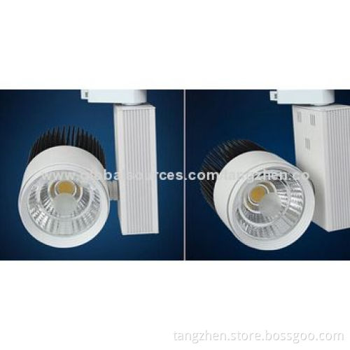 20W, 30W COB Integrated Apparel Track Lighting, Track Lights LED, Full Energy-Saving Lamps